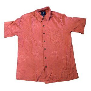 Caribbean Joe silk Hawaiian style shirt